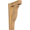 Ekena Millwork Funston Block Rough Sawn Outlooker, Western Red Cedar, 6"W x 18"D x 30"H OUT06X18X30FST05RWR - alternate 1